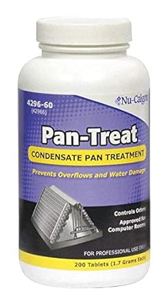 NU-CALGON Condensate Pan Tablets (200-Count) - Prevents Clogs & Odors In AC Drains/Humidifiers