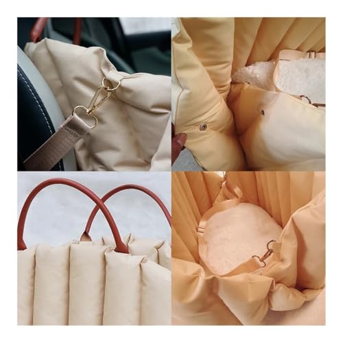 Bolso de mano para gatos y perros pequeños: evita caídas con el elevador seguro 5