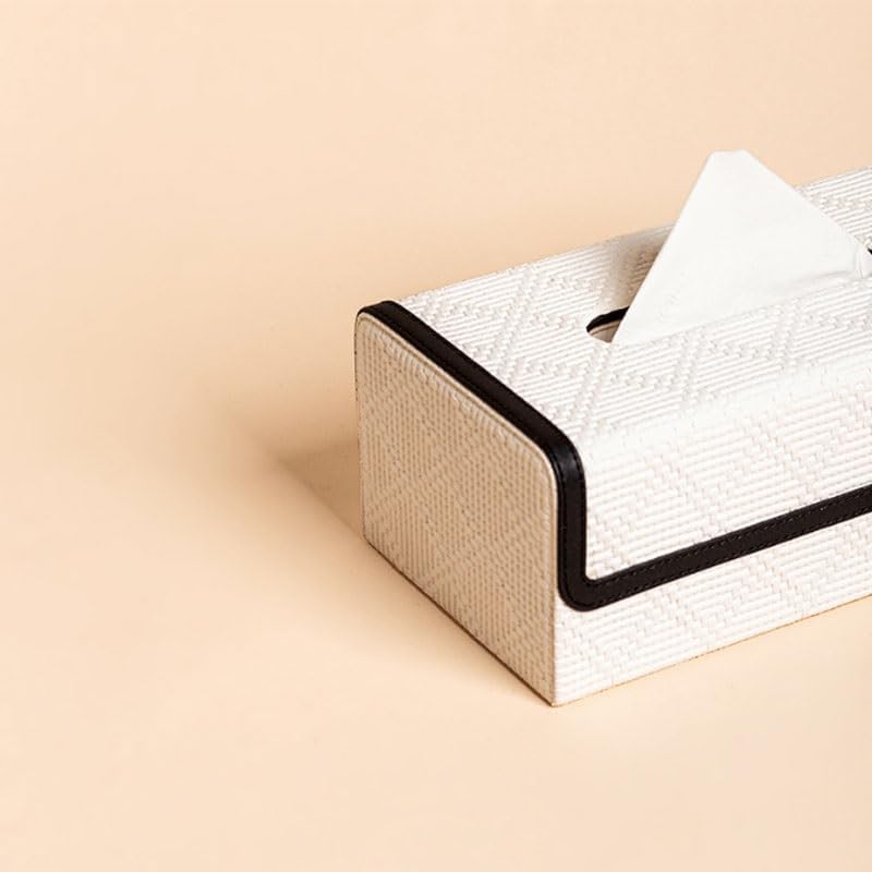 Generic Cortical Tissue Paper Box High End Leather for Living Room Household Coffee Table Desktop