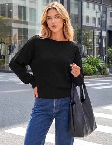 Image of MEROKEETY Sweaters for Women 2026 Fall Outfits Long Sleeve Winter Clothes