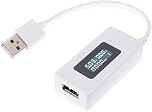 USB Volatage/Amps Power Meter, Digital Tester Multimeter Test Speed of Charger, Cables, Computer, Power Bank