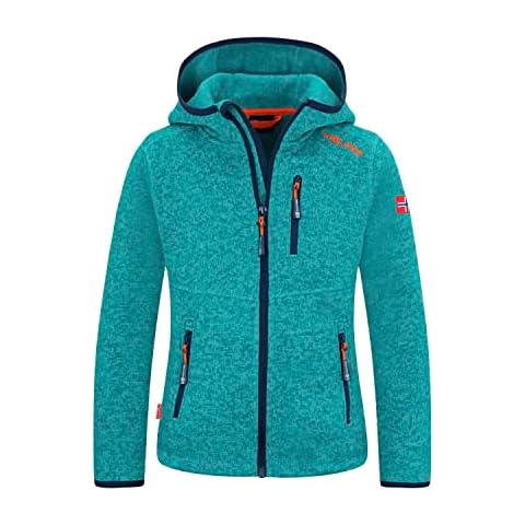 Trollkids Jondalen XT Teal Fleece Jacket Cover