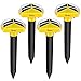 Redeo 4-Pack Solar Sonic Mole Repellent