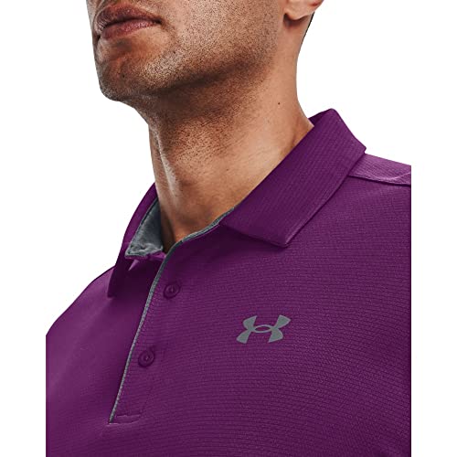 Image of Under Armour Men's Polyester Solid Tech Polo | T-Shirt | 1290140-001