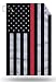 Moonlight4225 Red Line Flag Portrait Microfiber Velour 11x18 Golf Bag Towel with Grommet and Clip
