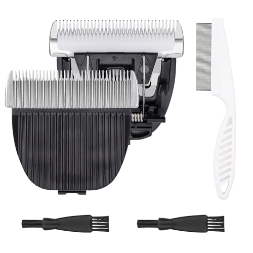 GreeSuit Pet Dog Grooming Replacement Blades: Low Noise Pet Clipper Replacement Blades for ONEISALL Dog Low Noise Dog Clipper & Dog Hair Vacuum Clipper