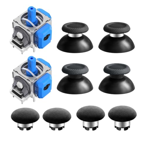AKNES HallPi V6 TMR Joystick for PS5/PS5 Edge Controller&amp;Thumbstick Cap Set