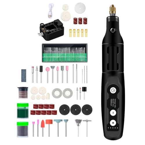 3.7V 18000rpm Cordless Rotary Tool 5 Speed Variable with 166 Accessories for Accurate Crafting and Repairs Rechargeable Grinding Tool