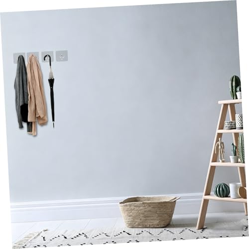 Image of Invisible Traceless Screw Stickers 12Pcs No Punch Picture Hanging Kit for Photo Frames Drywall and Hard Walls Easy Install Non-Trace Hooks