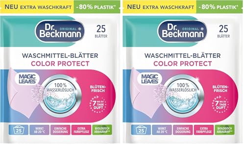 Dr. Beckmann MAGIC LEAVES Waschmittel-Blätter COLOR