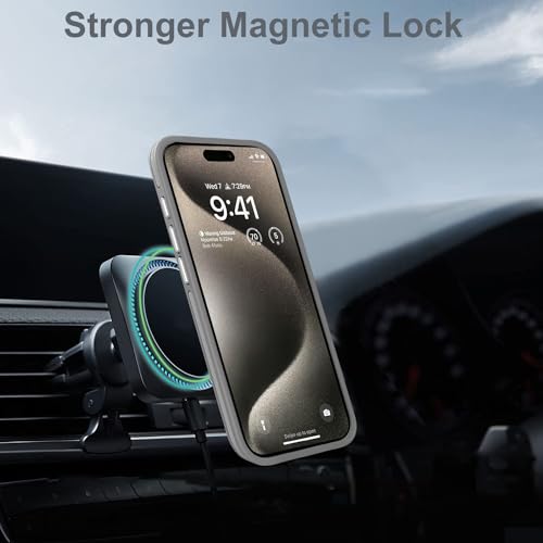 Coque magnétique pour iPhone 15 Pro, la protection mate idéale en déplacement