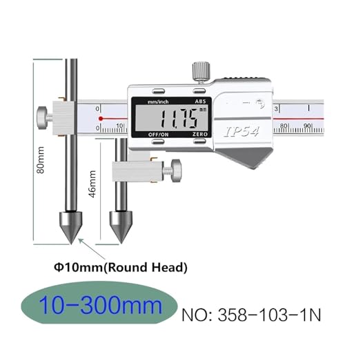 Calibrador digital 10-300 mm ZDJKOPCVR miniatura 2