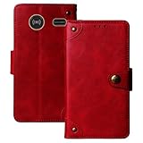 Anybird Retro Flip Leder Tasche Hülle Für Doro 2424 2.4