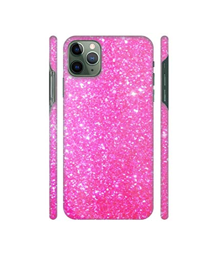 Image of Amazon Brand - Solimo Designer Pink Sparkle 3D Printed Hard Back Case Mobile Cover for Apple iPhone 11 Pro