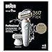 Braun Silk-épil 9 Flex Epilator, 360 Flex and Pivoting Head, Wet and Dry, Includes Shaver Head, Trimmer Comb, SES9-041 3D, Tinted Gold, Holiday Gifts for Women
