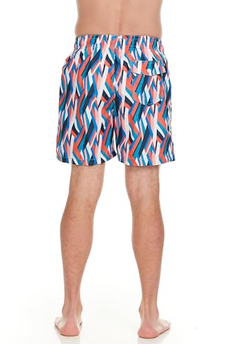 Image of Kanu Surf Men's Troy Stripe Swim Trunks