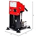 Manual Heat Press Machine Dual Heating Plates High Pressure Hot Press Stamping Machine 900W Hot Embossing Machine 0~400℉ for PU Leather, Plastic Particles, Dried Flower and Plant