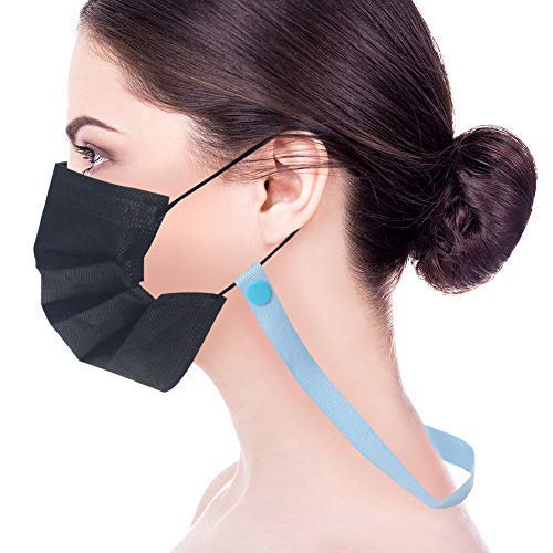 AYD Mask Lanyard Strap(2Pcs/5Pcs), Snap Button, Mask Lanyard for Kids, Mask Lanyard for Women, Mask Lanyard for Men,for Mask Loss Prevention, Made in Korea, Trendy