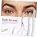 CIYODO Safe Eyebrow Shaping Kit with Trimmer and Scissors Flexible Grooming Tools for Precise Brow Tail and Peak Trimming Easy Use Beauty for Women