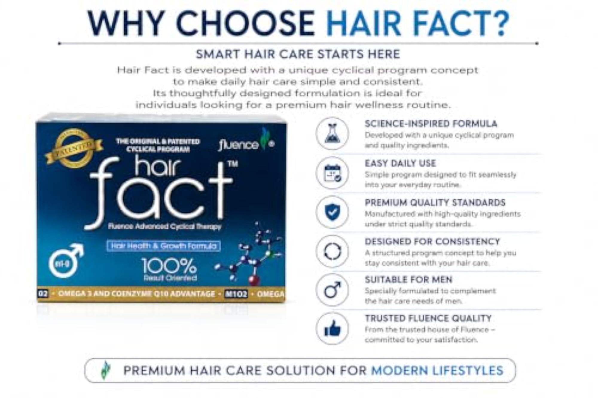 Hair Fact # M1-O2 Advanced Cyclical Therapy Kit for Men
