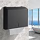 Sejrutx Paper Towel Dispenser, Stainless Steel Hand Towel Dispenser, Lockable, Has a Mirror Effect, Wall-Mounted Tissue Dispenser, for Folded Towels for 300 to 450 Paper Towels