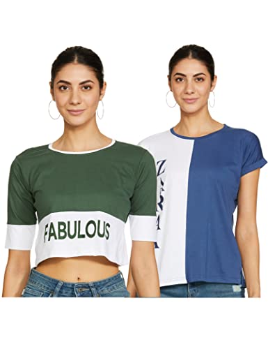 Image of DHRUVI TRENDZ Women's Regular Fit TOP