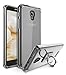 Alcatel Fierce 4 Case, Alcatel Allura Case, Style4U Scratch Resistant Shock Absorbent Slim Clear Back TPU Bumper Case for Alcatel Fierce 4 / Pop Plus with 1 Style4U Ring Holder Kickstand [Clear]