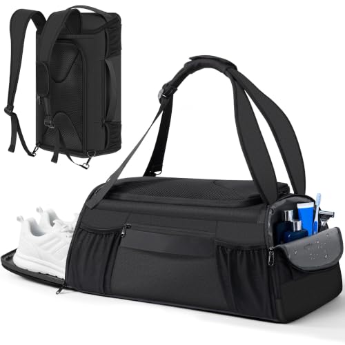 MIYCOO Waterproof Duffle Travel Bag with Shoe Compartment