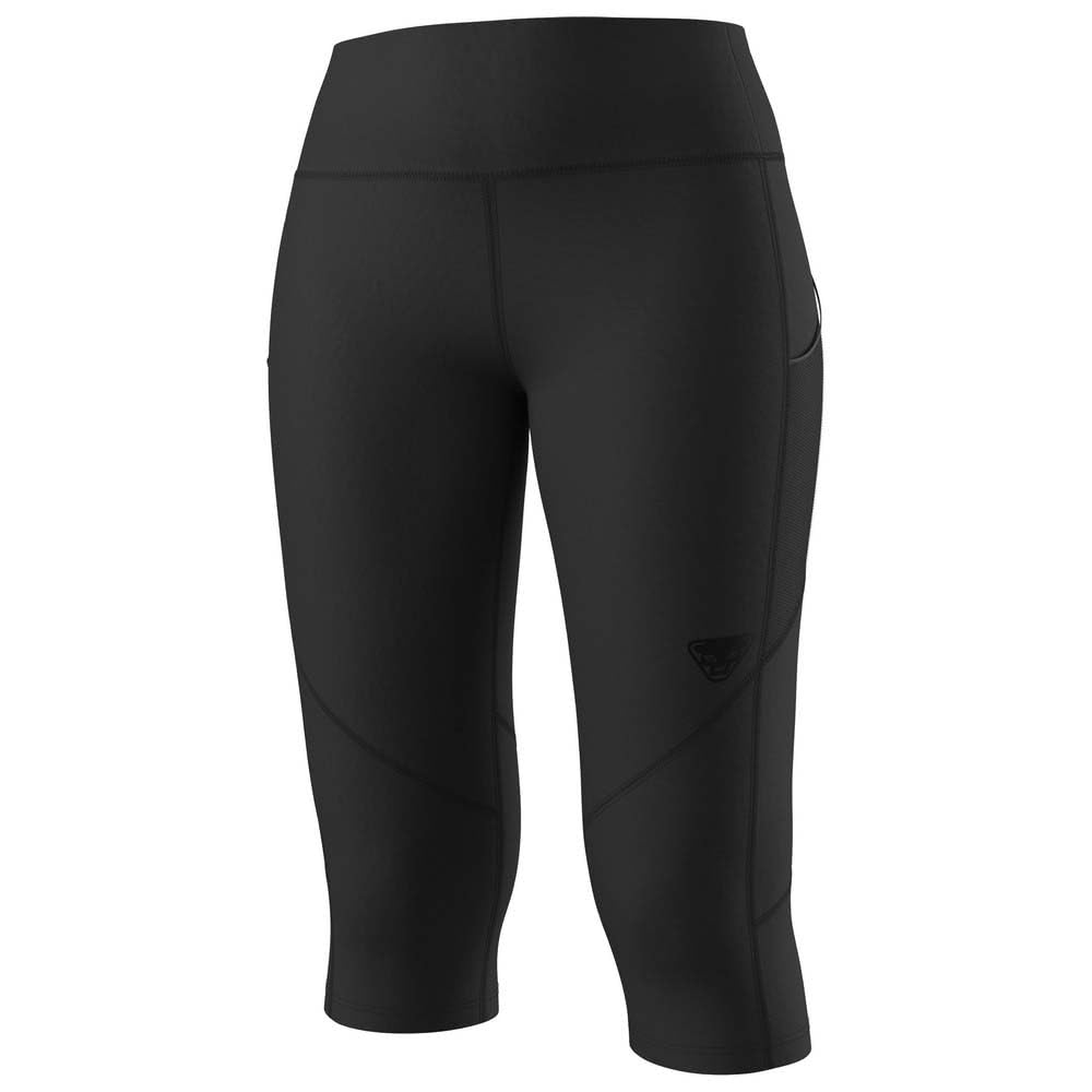 Leggings Alpine 3/4 DYNAFIT L collant de trail running noir - 3