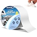 NISHCON RV Roof Sealant Tape 4" x50ft Waterproof - UV Resistant Roof Repair Tape for Camper Leaks, Boat, Truck, Window - Heavy Duty Waterproof Sealant, 1 Roll White