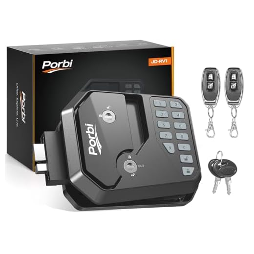 How to set combination for flat luggage locks Porbi Keyless Entry RV Door Lock