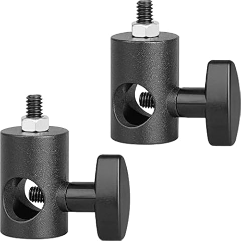 Light Stand Adapter Rapid Adapter Convert with 1/4" Screw DSLR Mount Bracket Multi Functional Camera Mount Adapter for Photo Studio Boom Arm Light Stand Tip Studio Monitor Stand Cover