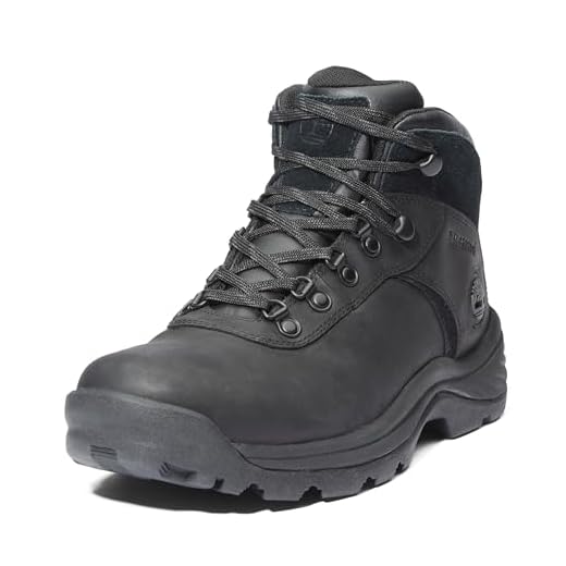 Timberland mens Flume Mid Waterproof Hiking Boot, Black, 11.5 US