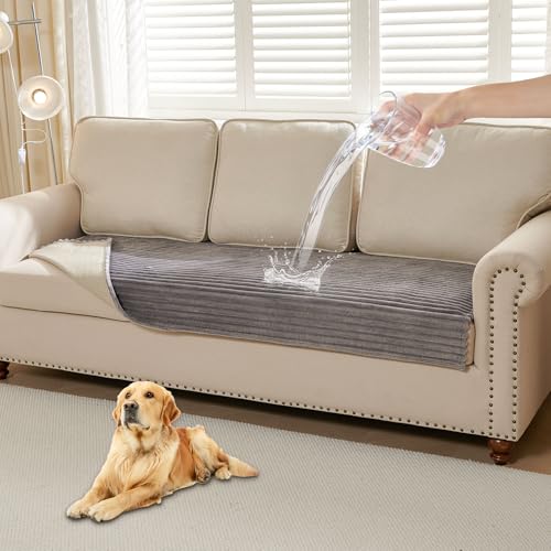 HAOMAIJIA Waterproof Couch Cover for Dogs Washable,Faux...