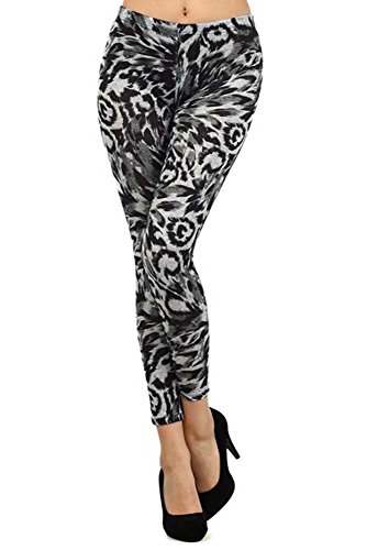 Yelete Women's Printed Leggings 827PT