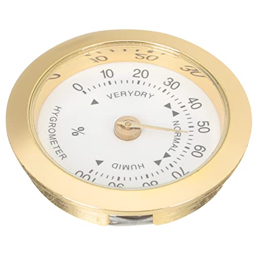 STOBOK Guitar Hygrometer Humidity Gauge for Violin and Acoustic Guitar Care Compact Instrument Humidity for Accurate Measurement and Optimal Storage