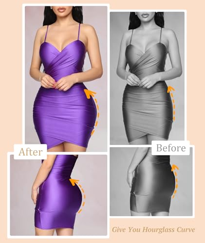 Women Hip Padded Butt Lifter Shapewear Tummy Control Shorts Hook Closure Removable 4 Pads for Bigger Butt2