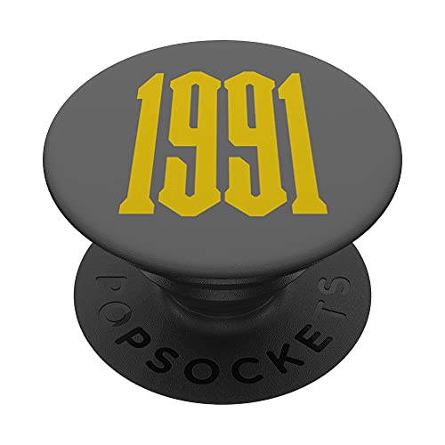 1991 | Nacido en 1991 - 1991 Cumpleaños 90 PopSockets PopGrip Intercambiable