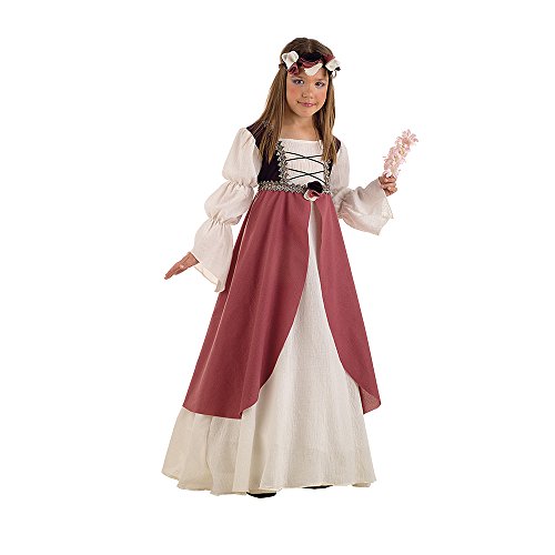 Limit Sport - Disfraz medieval de Clarisa para niños, talla 6 (MI389)