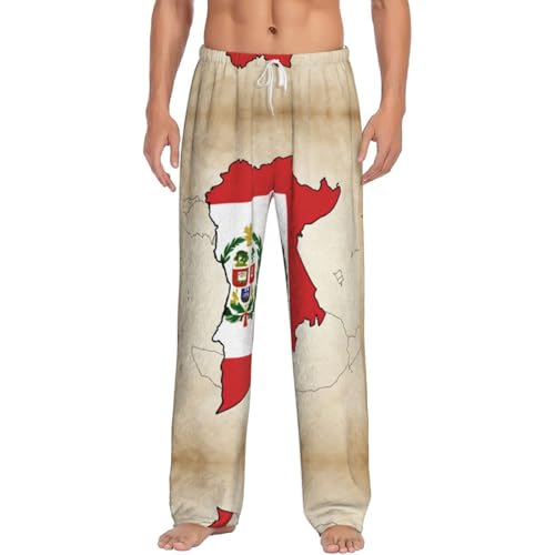 Pantalon de pyjama homme Pérou vêtement de nuit léger idée cadeau original