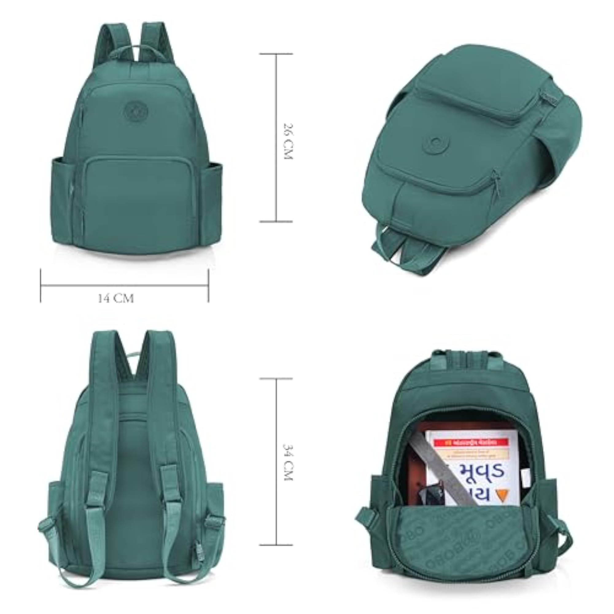 Lightweight Waterproof Nylon Daypack for Casual Use
