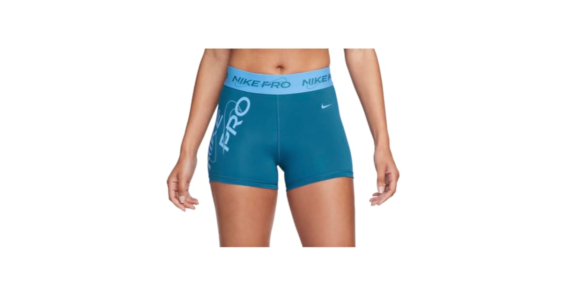 ☆NIKE☆Nike Pro Women's Mid-Rise 3\" Graphic Shorts Nike Pro Women's Mid-Rise 3