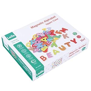 Lelin L20006 Magnetische Buchstaben Großbuchstaben 36 Teile