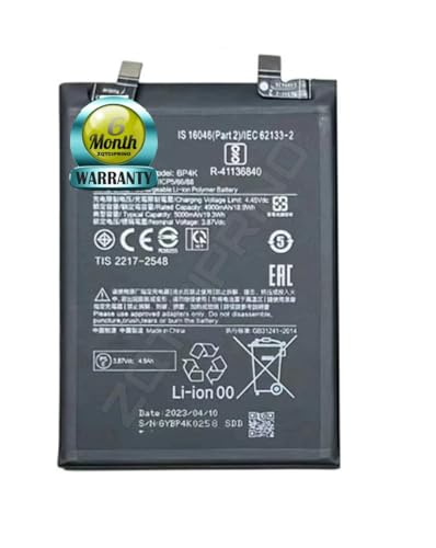Image of Original BP4K Battery for Redmi Note 12 Pro 5G /4G / Poco X5 Pro /F5 / Battery with 6 Month Warranty**** (CC52)