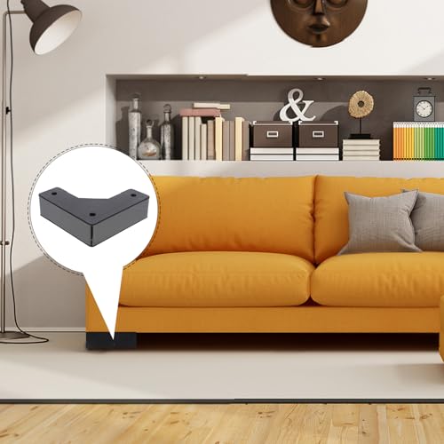 Patas de muebles de soporte estable y resistente Yardenfun en L 7