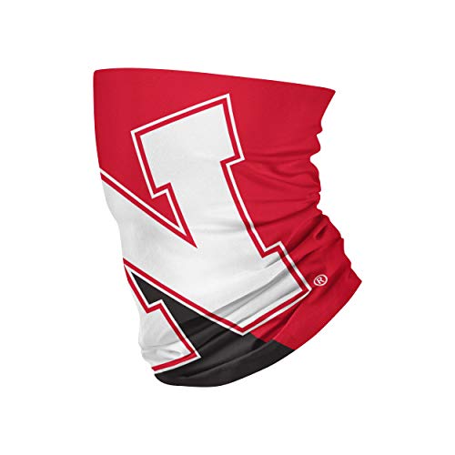 FOCO Nebraska Big Logo Gaiter Scarf - Youth
