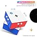 GAN 251 M Air, 2x2 Magnetic Speed Cube Stickerless 251 Mini Cube Puzzle Toy for Beginner(Frosted Surface Primary Internal)
