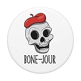 Zoom IMG-2 halloween skull pun bonjour francese