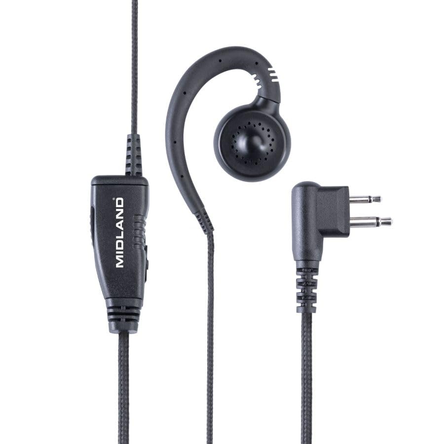 Casque microphone Midland MA29-M fini l'inconfort avec le PTT double oreille