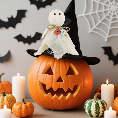 Topper d'arbre d'Halloween stable pour branches miniatures - 3
